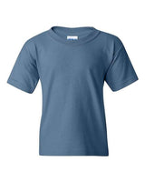 Gildan G500B Youth Heavy Cotton T-Shirt #color_INDIGO BLUE