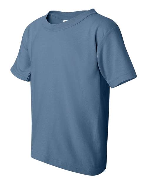 Gildan G500B Youth Heavy Cotton T-Shirt #color_INDIGO BLUE