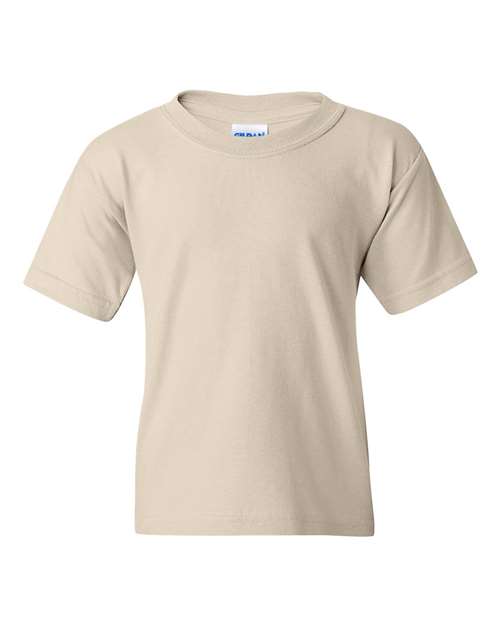 Gildan G500B Youth Heavy Cotton T-Shirt #color_NATURAL