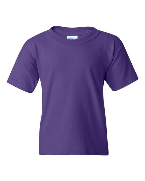 Gildan G500B Youth Heavy Cotton T-Shirt #color_PURPLE