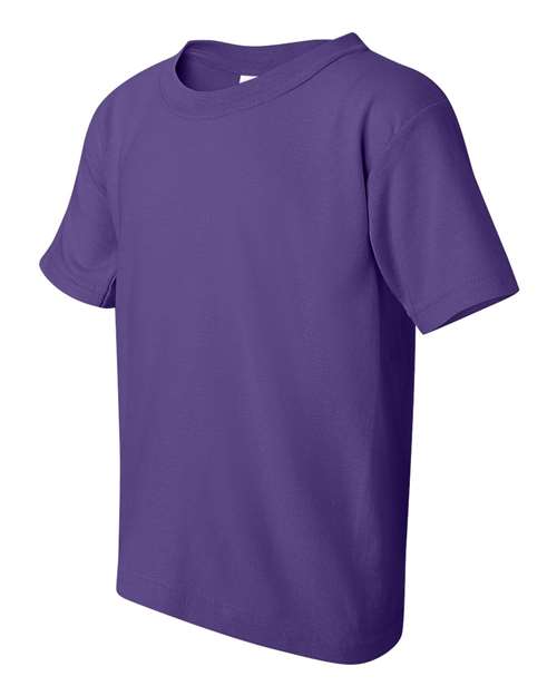 Gildan G500B Youth Heavy Cotton T-Shirt #color_PURPLE
