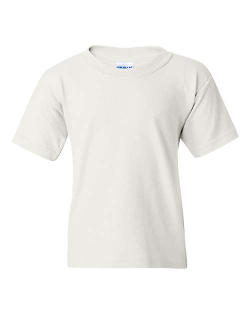 Gildan G500B Youth Heavy Cotton T-Shirt #color_WHITE