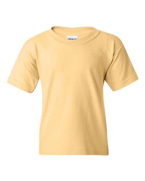Gildan G500B Youth Heavy Cotton T-Shirt #color_YELLOW HAZE