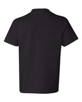 Hanes 54500 Youth Authentic-T T-Shirt #color_BLACK