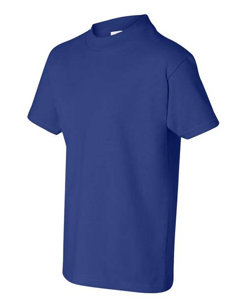Hanes 54500 Youth Authentic-T T-Shirt #color_DEEP ROYAL
