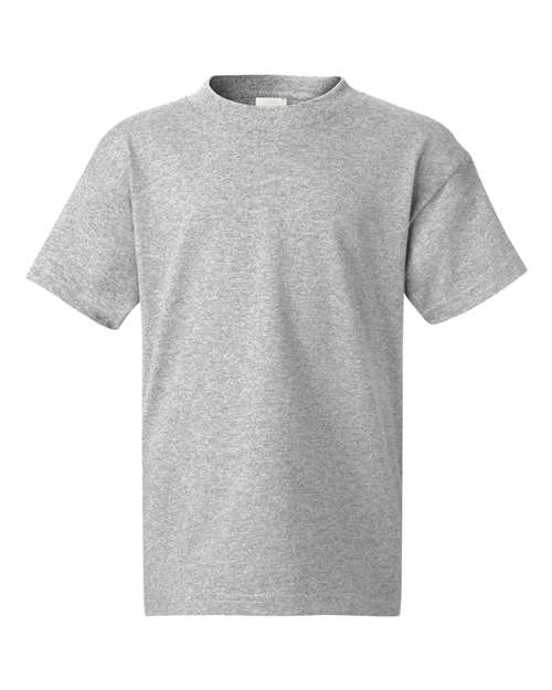 Hanes 54500 Youth Authentic-T T-Shirt #color_LIGHT STEEL