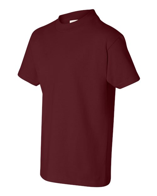 Hanes 54500 Youth Authentic-T T-Shirt #color_MAROON
