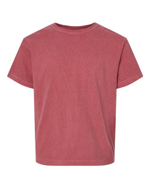 Comfort Colors C9018 Youth Midweight T-Shirt #color_CRIMSON
