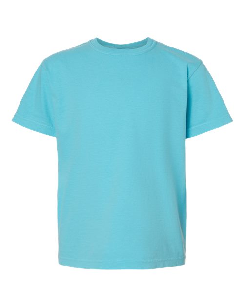 Comfort Colors C9018 Youth Midweight T-Shirt #color_LAGOON BLUE