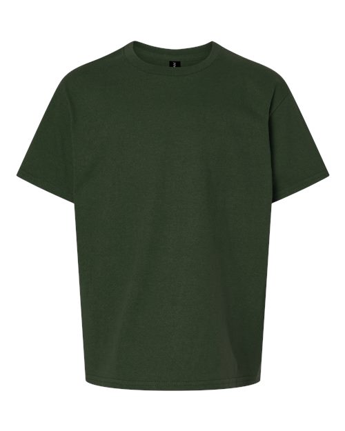 Gildan G200B Youth Ultra Cotton T-Shirt #color_FOREST GREEN