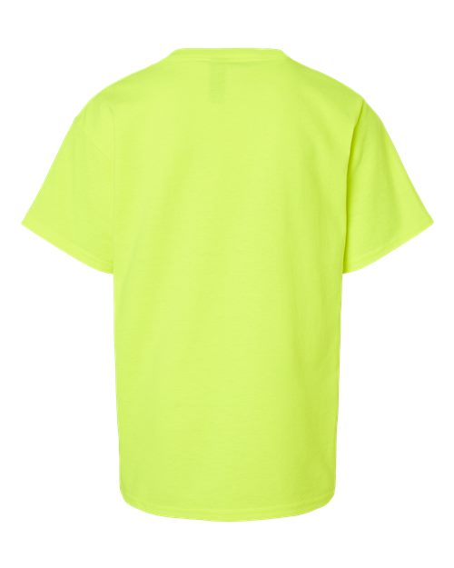 Gildan G200B Youth Ultra Cotton T-Shirt #color_SAFETY GREEN