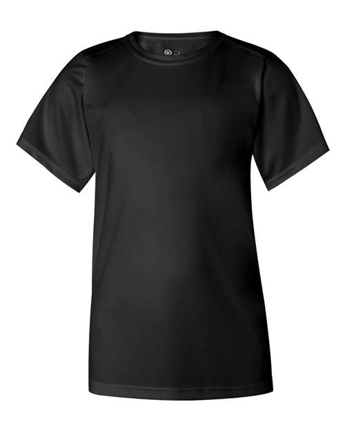 Badger 2120 Youth B-Core T-Shirt #color_Black