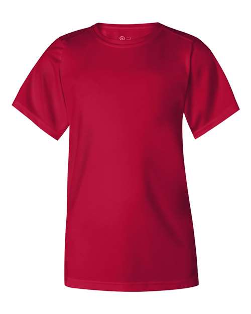 Badger 2120 Youth B-Core T-Shirt #color_Red