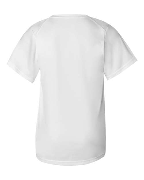 Badger 2120 Youth B-Core T-Shirt #color_White