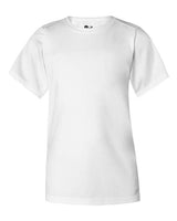 Badger 2120 Youth B-Core T-Shirt #color_White
