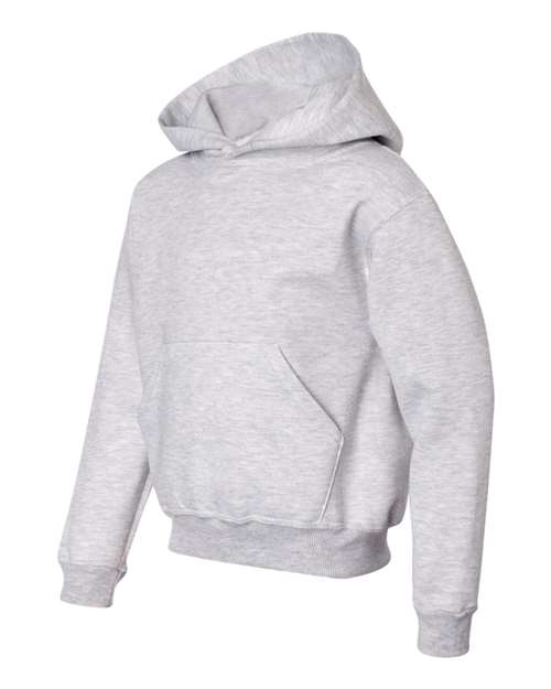 Jerzees 996Y Youth NuBlend Fleece Pullover Hooded Sweatshirt #color_ASH