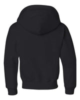 Jerzees 996Y Youth NuBlend Fleece Pullover Hooded Sweatshirt #color_BLACK