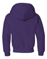 Jerzees 996Y Youth NuBlend Fleece Pullover Hooded Sweatshirt #color_DEEP PURPLE