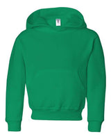 Jerzees 996Y Youth NuBlend Fleece Pullover Hooded Sweatshirt #color_KELLY