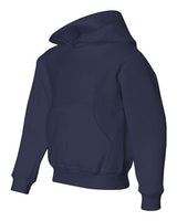 Jerzees 996Y Youth NuBlend Fleece Pullover Hooded Sweatshirt #color_J NAVY