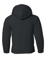 Gildan G185B Youth Heavy Blend 50/50 Hooded Sweatshirt #color_BLACK