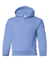Gildan G185B Youth Heavy Blend 50/50 Hooded Sweatshirt #color_CAROLINA BLUE