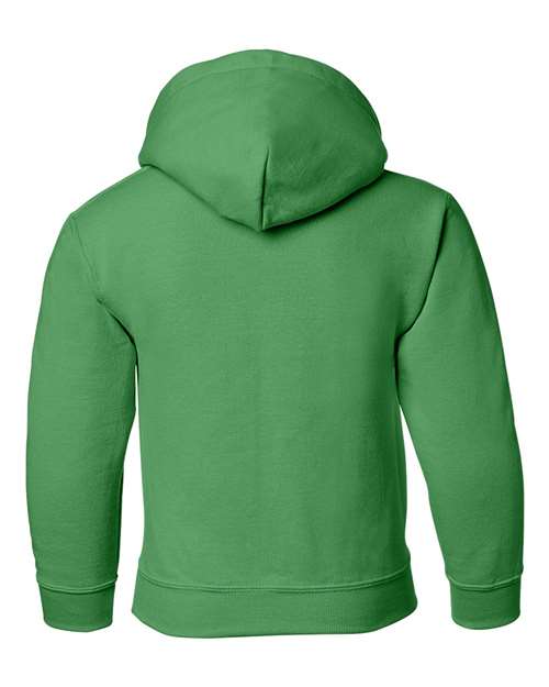 Gildan G185B Youth Heavy Blend 50/50 Hooded Sweatshirt #color_IRISH GREEN