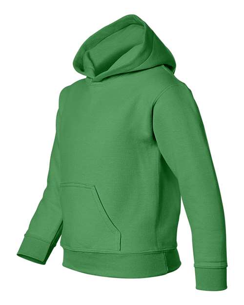 Gildan G185B Youth Heavy Blend 50/50 Hooded Sweatshirt #color_IRISH GREEN