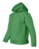 Gildan G185B Youth Heavy Blend 50/50 Hooded Sweatshirt #color_IRISH GREEN