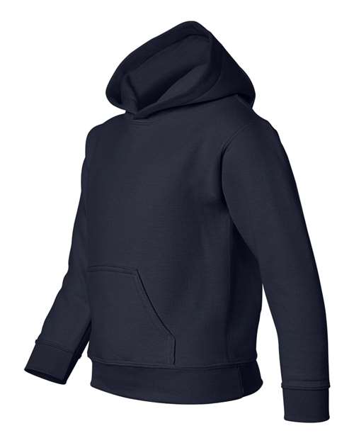 Gildan G185B Youth Heavy Blend 50/50 Hooded Sweatshirt #color_NAVY