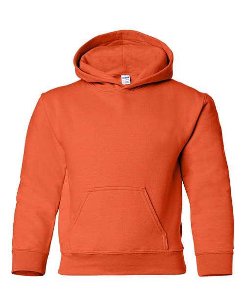 Gildan G185B Youth Heavy Blend 50/50 Hooded Sweatshirt #color_ORANGE