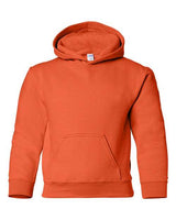 Gildan G185B Youth Heavy Blend 50/50 Hooded Sweatshirt #color_ORANGE