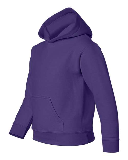 Gildan G185B Youth Heavy Blend 50/50 Hooded Sweatshirt #color_PURPLE