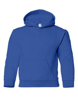Gildan G185B Youth Heavy Blend 50/50 Hooded Sweatshirt #color_ROYAL