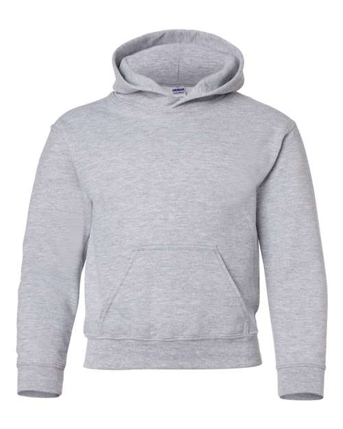 Gildan G185B Youth Heavy Blend 50/50 Hooded Sweatshirt #color_SPORT GREY
