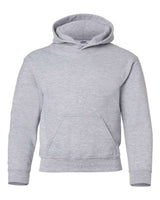 Gildan G185B Youth Heavy Blend 50/50 Hooded Sweatshirt #color_SPORT GREY