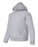 Gildan G185B Youth Heavy Blend 50/50 Hooded Sweatshirt #color_SPORT GREY