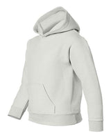 Gildan G185B Youth Heavy Blend 50/50 Hooded Sweatshirt #color_WHITE