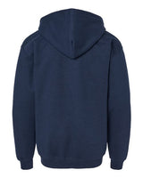 Gildan G186B Youth Heavy Blend 50/50 Full-Zip Hooded Sweatshirt #color_NAVY