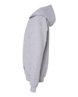 Gildan G186B Youth Heavy Blend 50/50 Full-Zip Hooded Sweatshirt #color_SPORT GREY