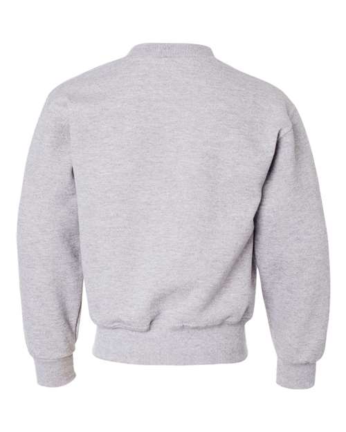 Jerzees 562B Youth NuBlend Fleece Crew #color_ASH