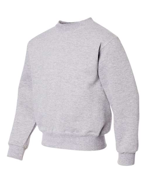 Jerzees 562B Youth NuBlend Fleece Crew #color_ASH