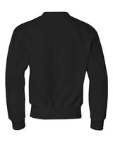Jerzees 562B Youth NuBlend Fleece Crew #color_BLACK
