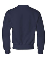 Jerzees 562B Youth NuBlend Fleece Crew #color_J NAVY