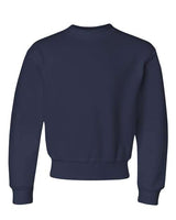 Jerzees 562B Youth NuBlend Fleece Crew #color_J NAVY
