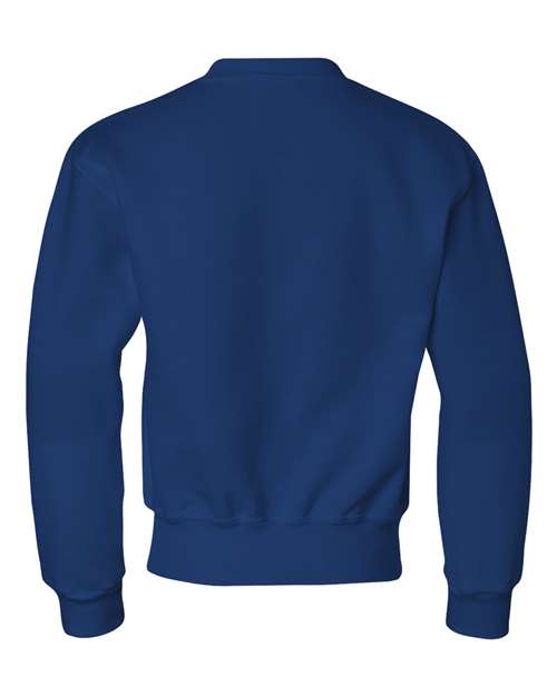 Jerzees 562B Youth NuBlend Fleece Crew #color_ROYAL