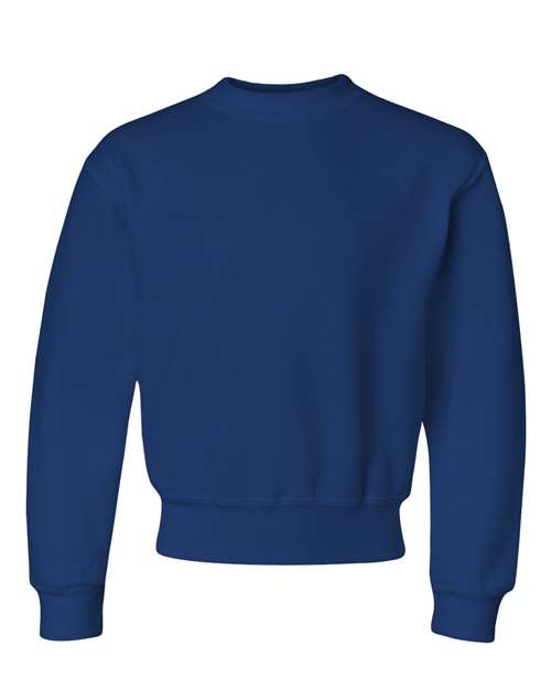 Jerzees 562B Youth NuBlend Fleece Crew #color_ROYAL