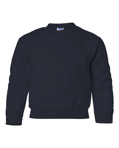 Gildan G180B Youth Heavy Blend 50/50 Fleece Crew #color_NAVY