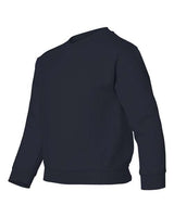 Gildan G180B Youth Heavy Blend 50/50 Fleece Crew #color_NAVY