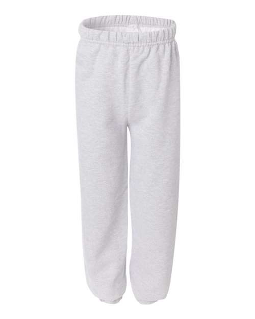Jerzees 973B Youth NuBlend Fleece Sweatpants #color_ASH